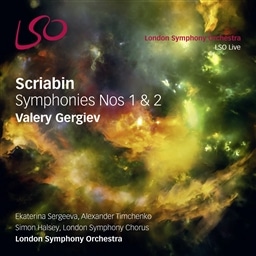 Scriabin : Symphonies No.1&2 / Gergiev, LSO [2SACD Hybrid] [A]