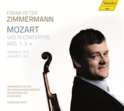 [c@g : @CItȏW Vol. 1 (Mozart : Violin Concertos Nos. 1, 3, 4 | Rondo K.373 | Adagio K.261 / Frank Peter Zimmermann) [AՁE{t]
