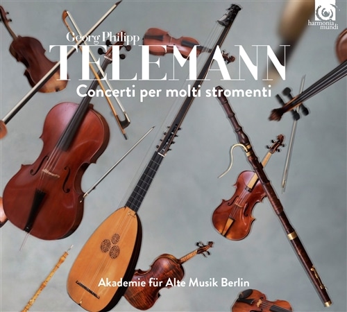e} : ̊ŷ߂̋tȏW (Georg Philipp Telemann : Concerti per molti stromenti / Akademie fur Alte Musik Berlin) [CD] [A] [{сEt]