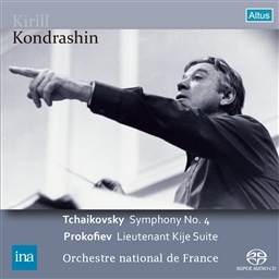 `CRtXL[ :  4 | vRtBGt : g uL[WFсv (Tchaikovsky : Symphony No.4 | Prokofiev : Lieutenant Kije Suite / Kirill Kondrashin | Orchestre national de France) [SACDVOC[]