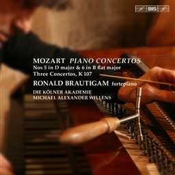 Mozart: Piano Concerto No.5&6 / Brautigam(fp),Die Kolner Akademie&Willens [SACD Hybrid] [A]