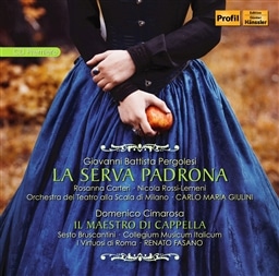 Pergolesi : La serva padrona / Carlo Maria Giulini, Orchestra del Teatro alla Scala [A]