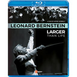 LEONARD BERNSTEIN / LARGER THAN LIFE [Blu-ray] [A]