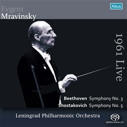 BXL[jO[hEtB ~ xQEC 2 (Beethoven : Symphony No.3 | Shostakovich : Symphony No.5 / Evgeni Mravinsky | Leningrad Philharmonic Orchestra) [1961 Live] [SACDVOC[]