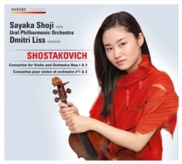 VX^R[B`:@CItȑ1ԁA2 (Shostakovich : Concertos for Violin and Orchestra Nos.1 & 2 / Sayaka Shoji, Ural Philharmonic Orchestra, Dmitri Liss) [AՁE{t]