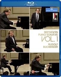 RUDOLF BUCHBINDER / BEETHOVEN PIANO SONATAS VOL. 1 [Blu-ray] [A]