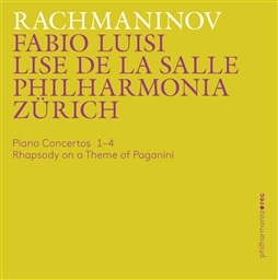 Rachmaninov:Piano Concertos 1-4 ,Rhapsody on a theme of paganini/Lise De La Salle [3CD] [A]
