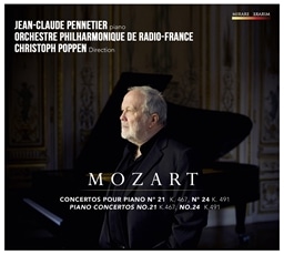 [c@g : sAmtȏW (Mozart : Piano Concertos No.21 K.467, No.24 K.491 / Jean-Claude Pennetier | Orchestre Philharmonique De Radio-France | Christoph Poppen) [CD] [A] [Live Recording] [{сEt]