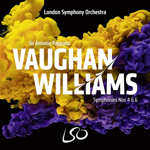 H[EEBAY : ȑ46 / T[EAgjIEpbp[m&hyc (Vaughan Williams : Symphonies Nos 4 & 6 / Sir Antonio Pappano & London Symphony Orchestra) [SACD Hybrid] [Import] [{сEt] [Live]