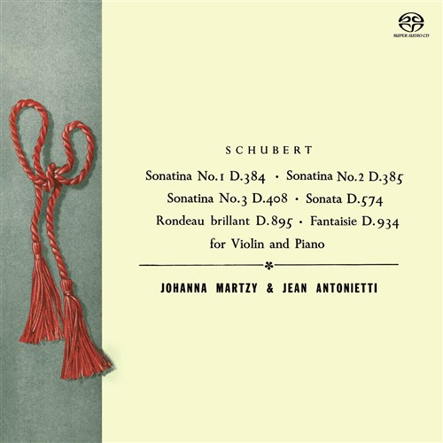 V[xg : @CIƃsAm̂߂̍iSW / niE}cBAWEAgjGbeB (Schubert : Complete Works for Violin & Piano / Johanna Martzy, Jear Antoniett) [SACD VOC[] [Import]