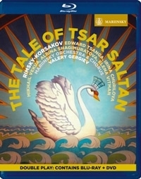XL[=RTRt : ̌ ucT^̕v (Rimsky-Korsakov : The Tale of Tsar Saltan / Valery Gergiev | Mariinsky Orchestra and Chorus) [DVD+Blu-ray] [A] [{сEt]