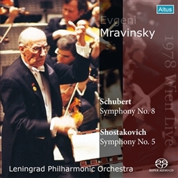 V[xg :  8 uv | VX^R[B` :  5 (Schubert : Symphony No.8 | Schostakovhich : Symphony / Evgeni Mravinsky | Leningrad Philharmonic Orchestra ~ 1978 Wien Live) [SACDVOC[]