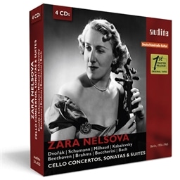 Zara Nelsova Berlin recordings (1956-1965) [4CD] [A]
