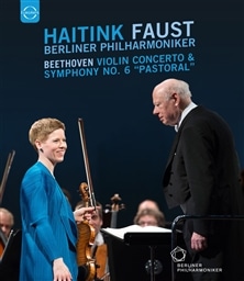 BEETHOVEN Violin Concerto & Symphony No. 6 gPastoralh Berliner Philharmoniker,Bernard Haitink&Isabelle Faust [DVD] [A]
