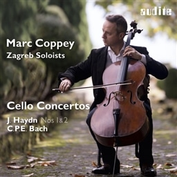 Haydn&C.P.E.Bach: Cello Concertos / Marc Coppey(vc&dir.)&Zagreb Soloists [A]