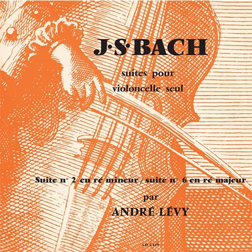 J.S.obn : t`Fg 3W / AhEB (Bach : Suites for Unaccompanied Cello - Volume Three / Andre Levy) [LP] [Import]