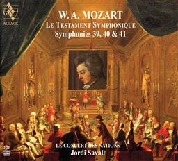 `Ȃɂ⌾` [c@g : ȑ39, 40 & 41 / WfBET@[ | ERZ[EfEiVI (Le testament symphonique ~ Mozart: Symphonies 39, 40 & 41 / Jordi Ssavall) [2SACD Hybrid] [Import] [{сEt]