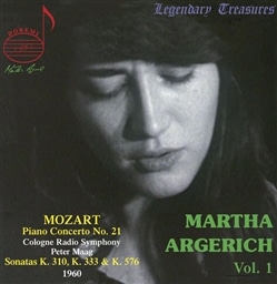 }^EAQb` Vol.1 ~ [c@g : sAmt 21 & sAmE\i^W (Martha Argerich Vol.1 ~ Mozart : Piano Concerto No.21 | Sonatas K310, K333 & K576 / Cologne Radio Symphony , Peter Maag) (1960) [A]