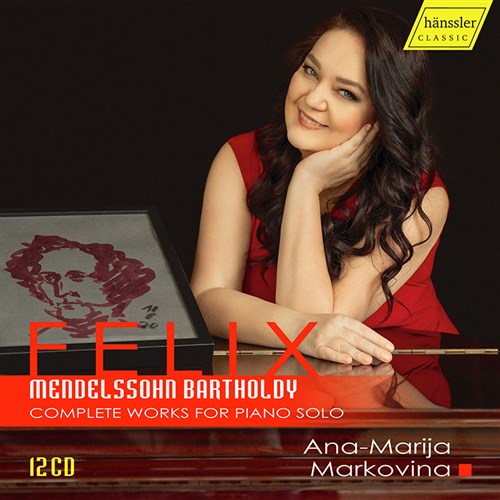 fX][ : sAmƑtȑSW / Ai}E}RBi (Mendelssohn: Complete Works for Piano Solo / Ana-Marija Markovina) [12CD] [Import]