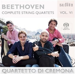 Beethoven: Complete String Quartets Vol.6 / Quartetto di Cremona [SACD Hybrid] [A]