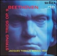 Beethoven:String Trios op9/Jacques Thibaud Trio [A]