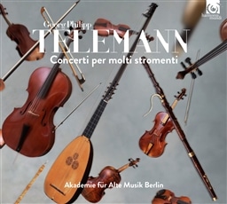 e} : ̊ŷ߂̋tȏW (Georg Philipp Telemann : Concerti per molti stromenti / Akademie fur Alte Musik Berlin) [CD] [A] [{сEt]