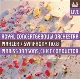 }[[ :  8 z uľȁv (Mahler : Symphony No.8 / Royal Concertgebouw Orchestra , Mariss Jansons (chief conductor)) [AՁE{t] - Hybrid SACD + bonus DVD
