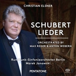 Schubert: Lieder,orchestrated by Reger&Webern / Elsner(T),Janowski&Rundfunk-Sinfonieorchester Berlin [SACD Hybrid] [A]