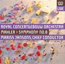 }[[ :  8 z uľȁv (Mahler : Symphony No.8 / Royal Concertgebouw Orchestra , Mariss Jansons (chief conductor)) [AՁE{t] - Hybrid SACD + bonus Blu-ray Disc