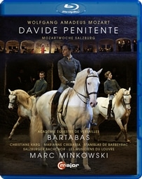 MOZART:DAVIDE PENITENTE/BARTABAS & MINKOWSKI [Blu-ray] [A]