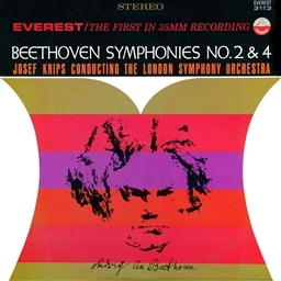 x[g[F :  2 & 4  (Beethoven : Symphonies No.2 & 4 / Josef Krips | London Symphony Orchestra) [SACD Hybrid] [{t]