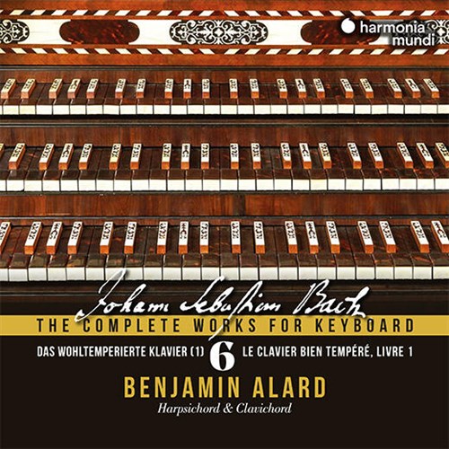 J.S.obn : ϗNB[AȏW1 / oW}EA[ (J.S.Bach : The Complete Works for Keyboard, Vol.6 "Das Wohltemperierte Klavier" / Benjamin Alard) [3CD] [Import]