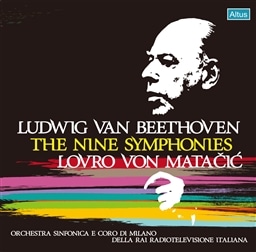 x[g[F : ȑSW (Ludwig Van Beethoven : The Nine Symphonies /Lovro Von Matacic | Orchestra Sinfonica E Coro Di Milano Della RAI Radiotelevisione Italiana) (5CD BOX) (Live Recordings)