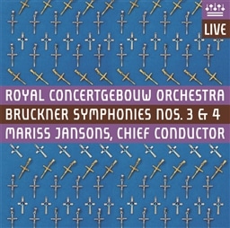 ubNi[ :  3ԁ4 (Bruckner : Symphonies Nos.3 & 4 / Royal Concertgebouw Orchestra , Mariss Jansons (chief conductor)) (2 Discs) [AՁE{t] - Hybrid SACD