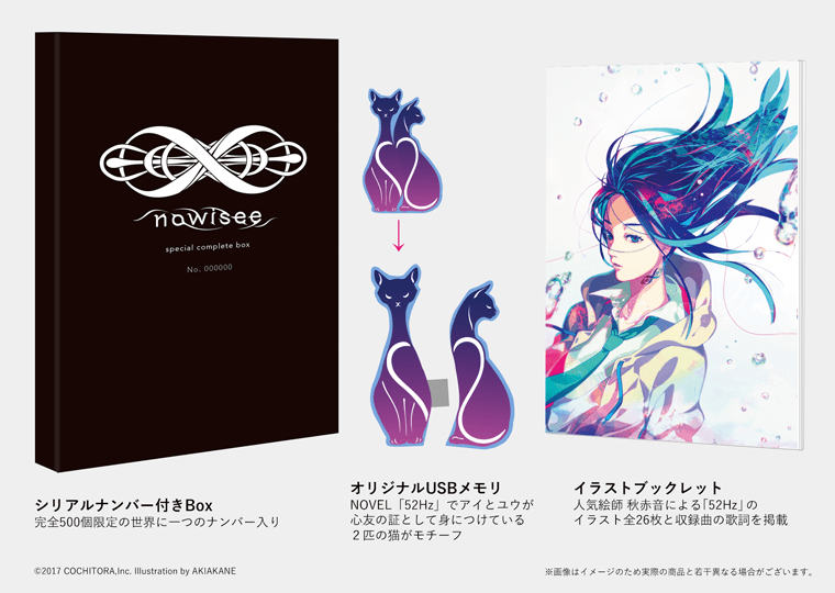 nowisee special complete box シリアルナンバー入り完全限定生産500個