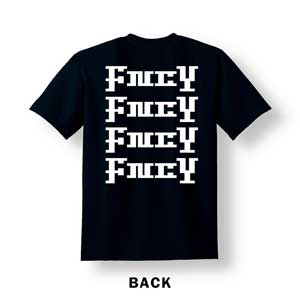 FNCY NEW LOGO T-Shirts black back