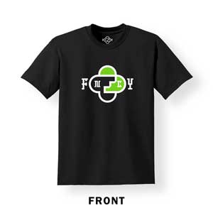 FNCY NEW LOGO T-Shirts black@front