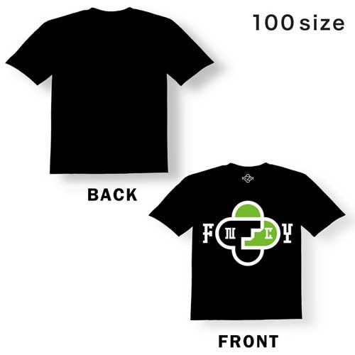 FNCY T-Shirts black [KIDS size] front