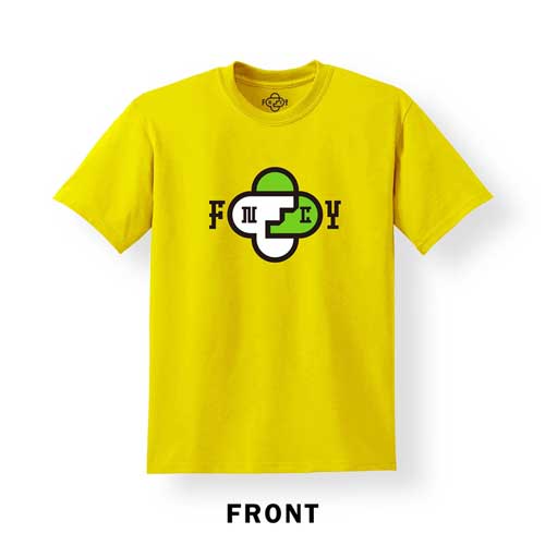 FNCY NEW LOGO T-Shirts yellow front