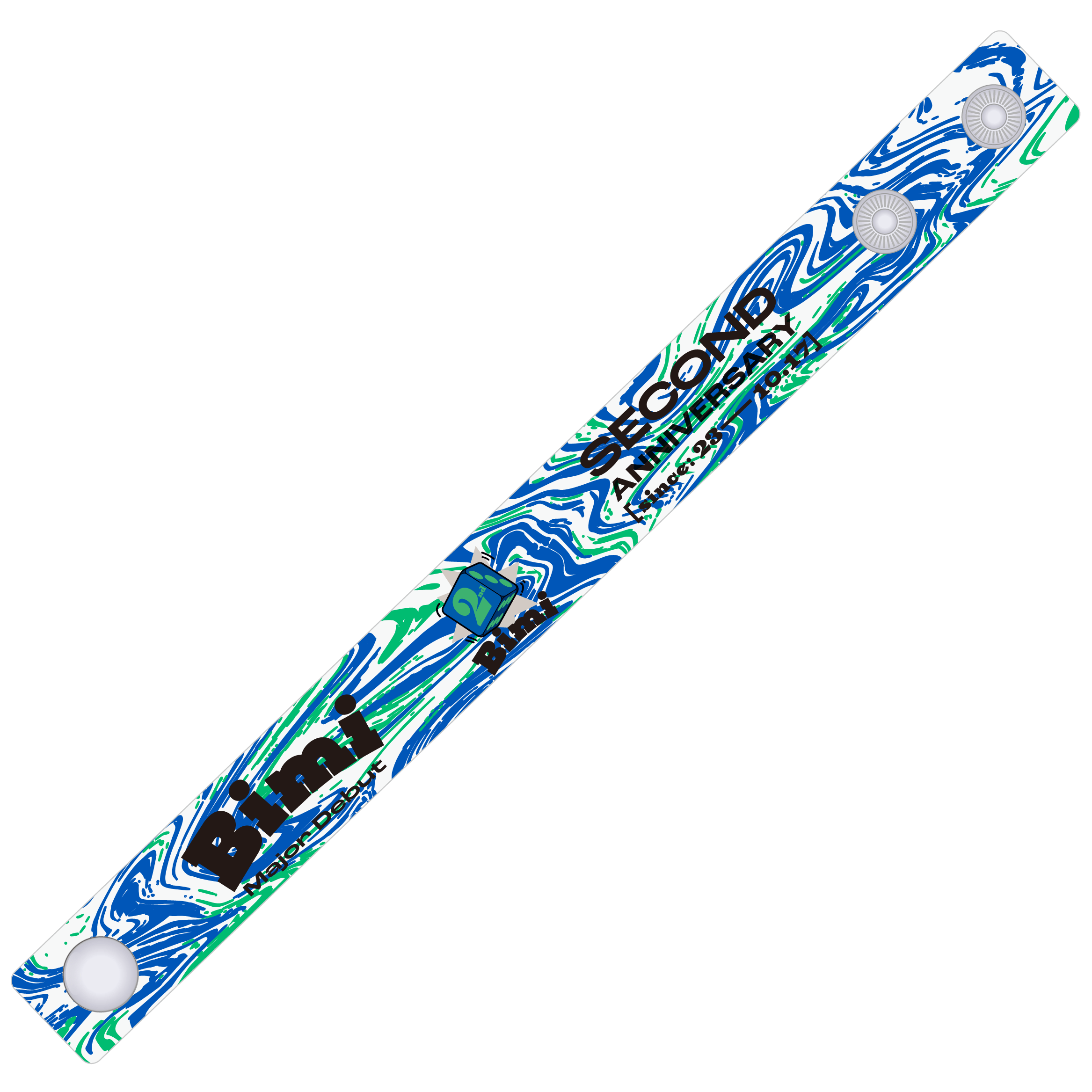 2nd ANNIVERSARY CLEARBAND