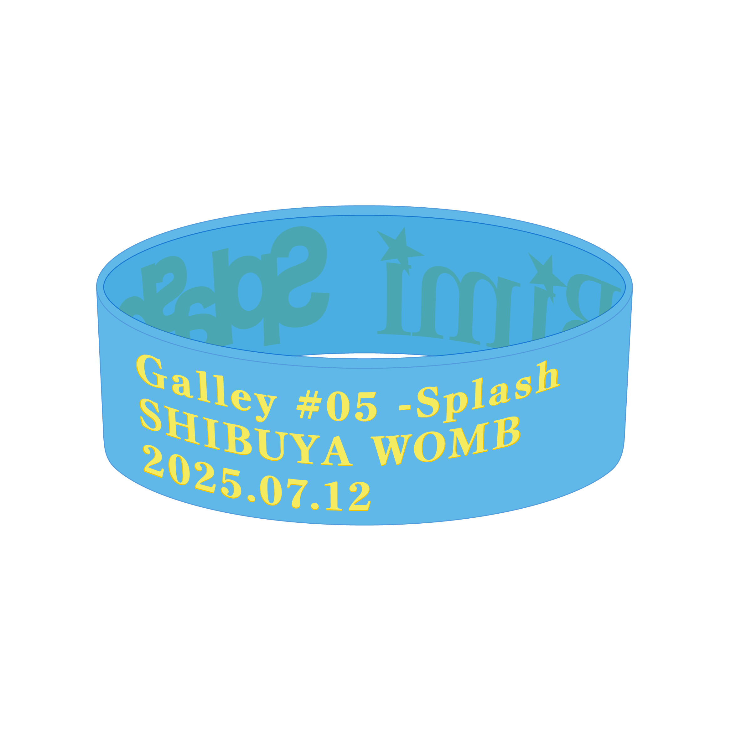 SILICON BAND -Splash-