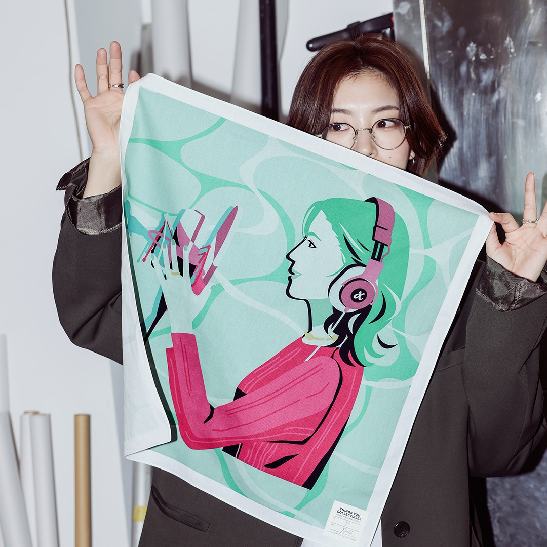 GA "KissKissKiss" SCARF