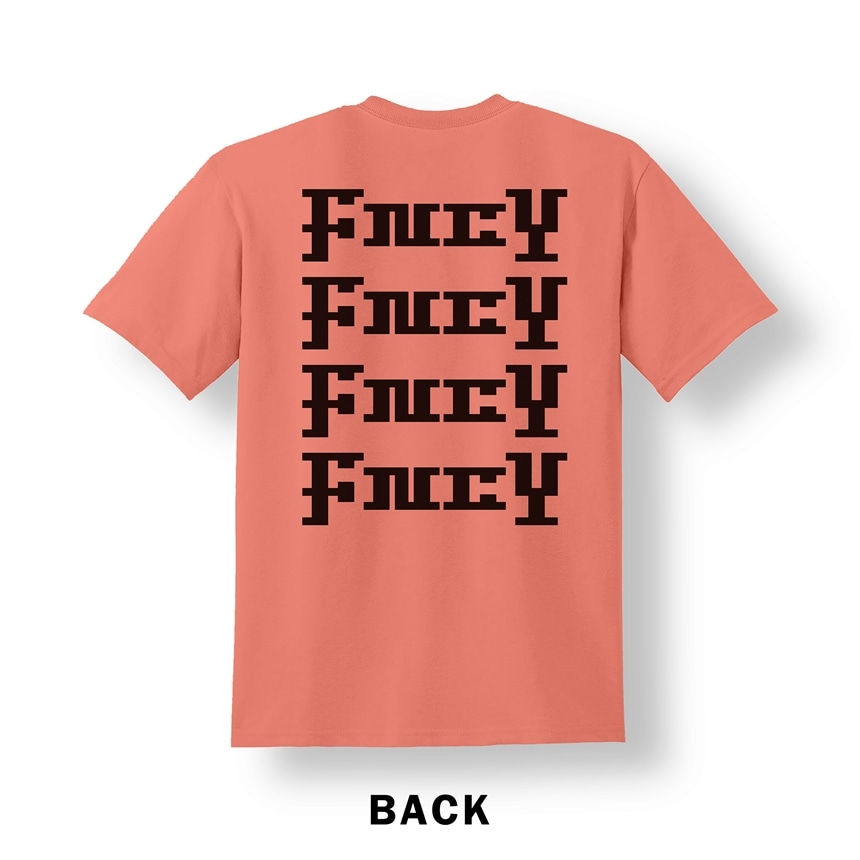 FNCY NEW LOGO T-Shirts coral S