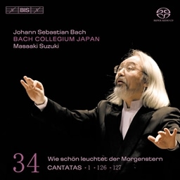 J.S.obnFJ^[^SW Vol.34 (Johann Sebastian Bach : Cantatas 34 / Bach Collegium Japan, Masaaki Suzuki) mSACD Hybridn mImportn m{E󎌕tn