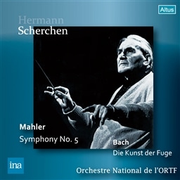 J.S.obn : t[K̋Z@ uRgvNgDX14v | ot : pJƗ | }[[ :  5 (Mahler : Symphony No.5 | Bach : Die Kunst der Fuge / Hermann Scherchen | Orchestre National de l'ORTF) [Live Recording]