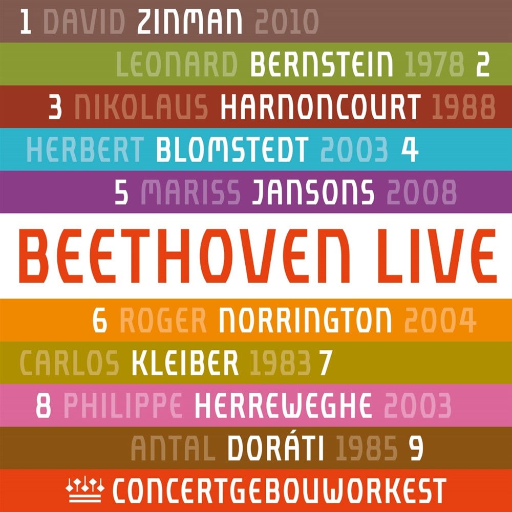 KING e-SHOP ベートーヴェン 交響曲全集 ロイヤル・コンセルトヘボウ管弦楽団ライヴ録音 (RCO Beethoven Live)  [5CD] [Import] [Live]: 輸入盤 (キングインターナショナル)