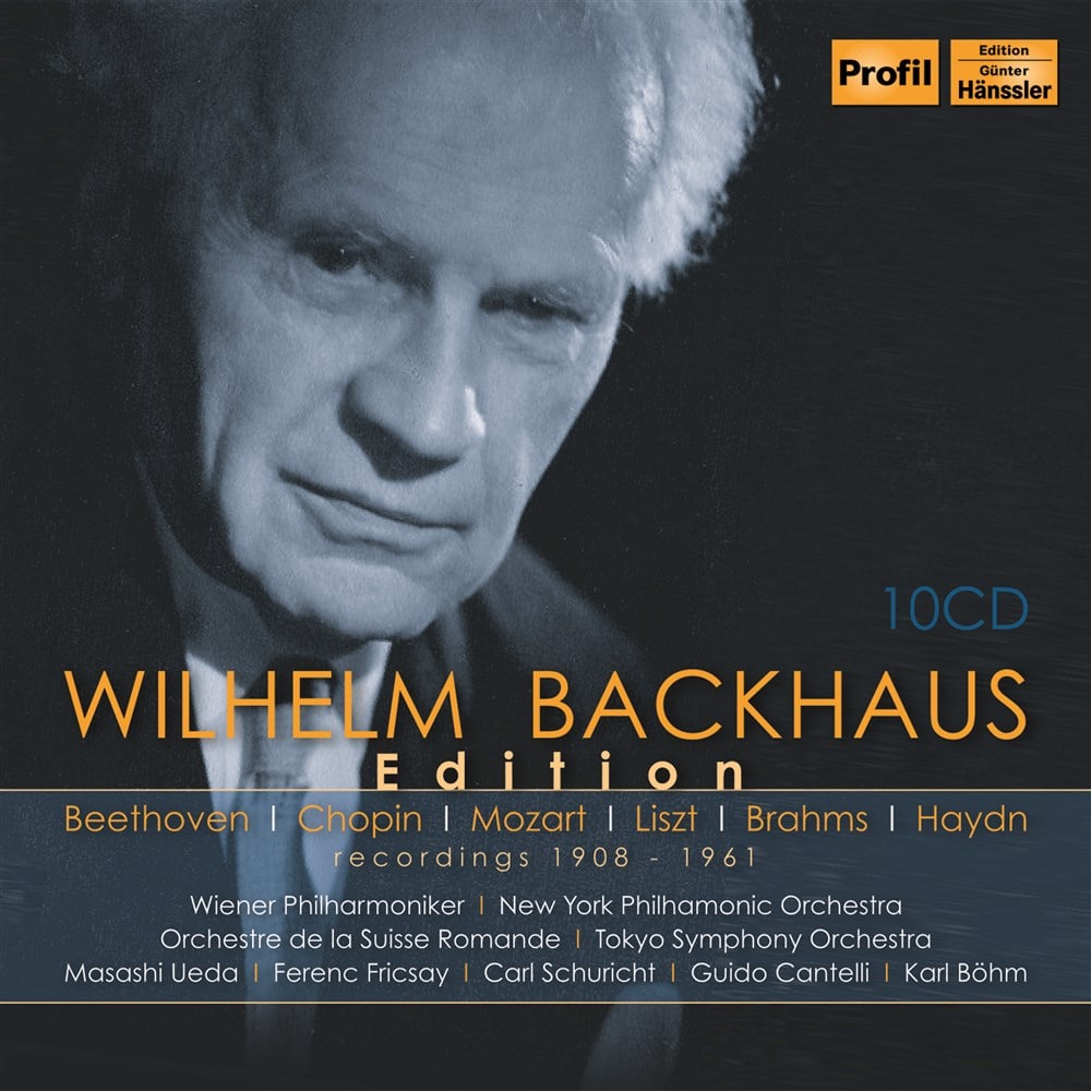 BwEobNnEXEGfBV (Wilhelm Backhaus Edition) [10CD] [Import] [Live]