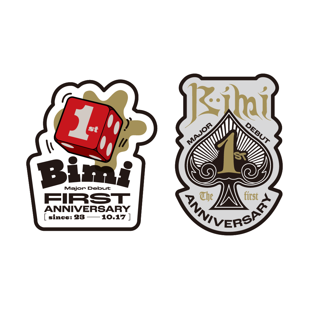 1st ANNIVERSARY PATCH SET