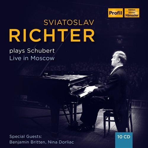 没後20年記念BOX ~ リヒテル・プレイズ・シューベルト (Sviatoslav Richter plays Schubert ~ Live in Moscow) [10CD Box] [輸入盤] [日本語帯・解説付]