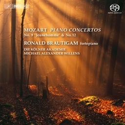 [c@g : sAmtȑ9 uWm[v  (Mozart : Piano Concertos No.9 'Jeunehomme' & No.12 / Ronald Brautigam (fortepiano), Die Kolner Akademie, Michael Alexander Willens) [SACD Hybrid] [AՁE{t]
